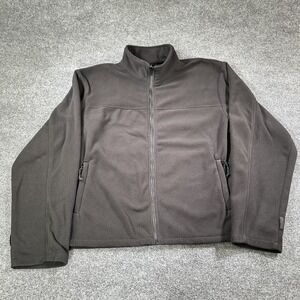 Rothco Sweater Men's XL Black Fleece Full Zip Concealed Carry‎ Inner Pockets
